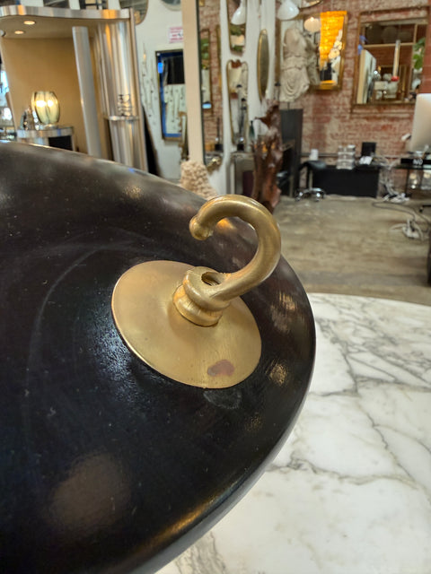 Stilnovo Adjustable Desk Lamp in Black & Brass
