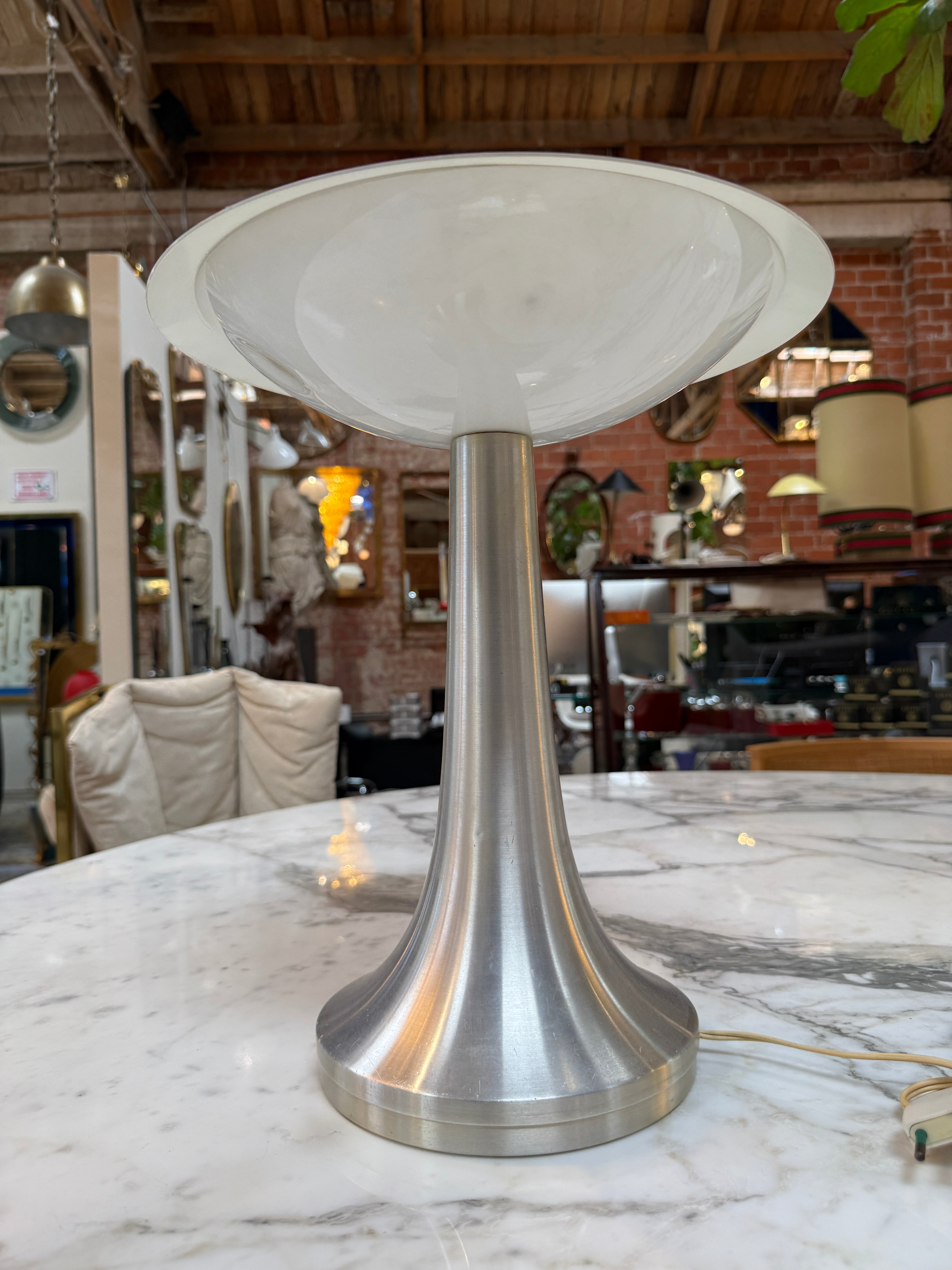 Vintage Space Age Table Lamp 1970s Italy