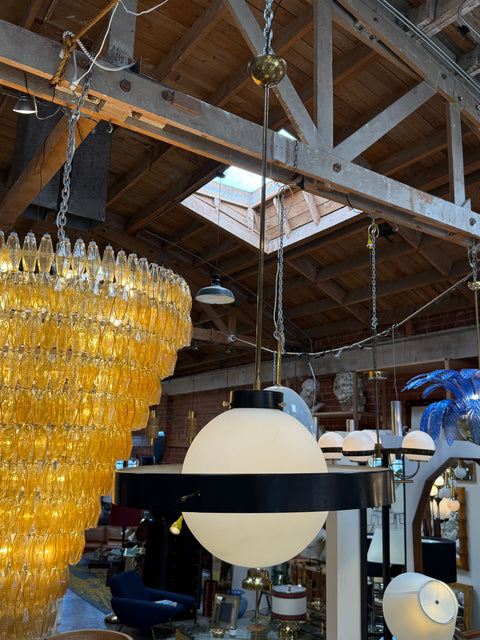 Stilnovo "Disco Volante" Pendant Light, Italy, 1960s