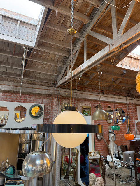 Stilnovo "Disco Volante" Pendant Light, Italy, 1960s
