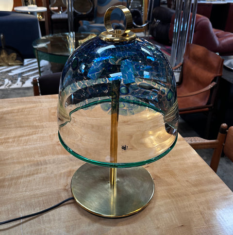 Mid Century Italian Murano Table Lamp 1960