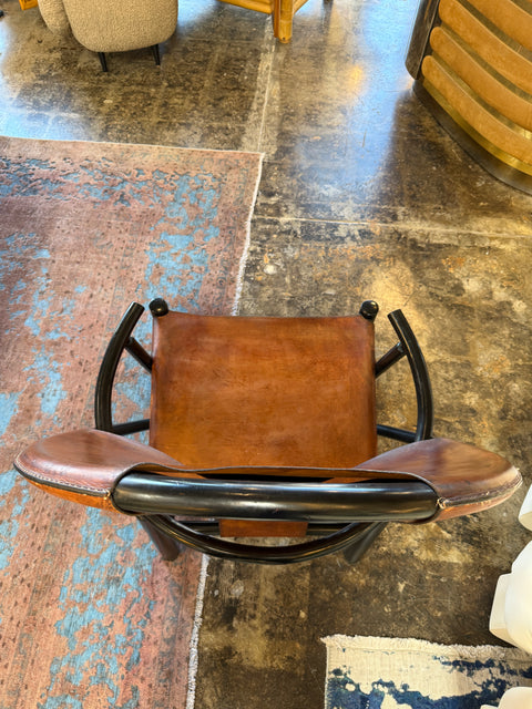 Piero Palange & Werther Toffoloni Model G23 “Hoop” Armchair, Italy, 1972