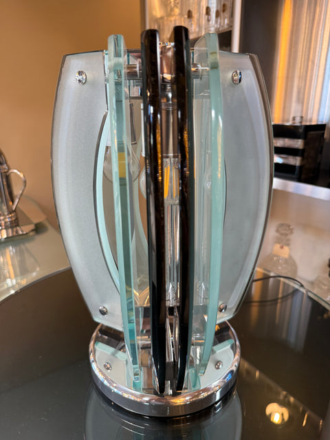 Veca Space Age Table Lamp for Fontana Arte 1970s Italy