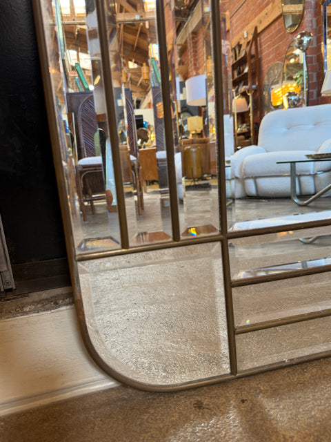Antonio Lupi  Art Deco Wall Mirror, Italy, c. 1970s