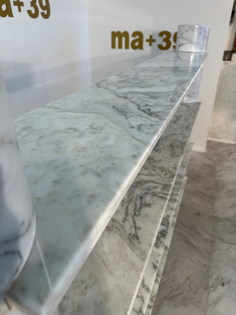 "Loico" Marble Bookcase by Angelo Mangiarotti