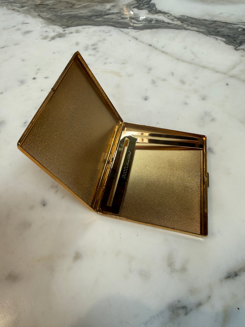 Vintage Gucci Blue Lacquer Cigarette Case, Italy, 1970s
