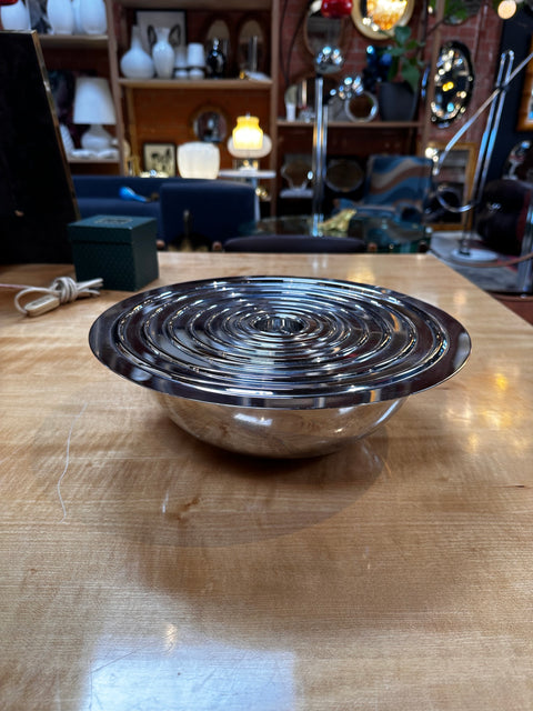 Set of 8 Italian  Silver Decorative Bowls 1980s