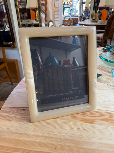 Italian Lucite photo frame