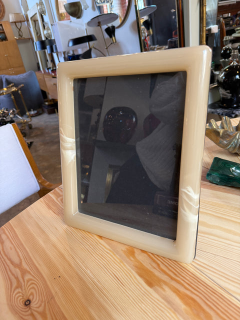 Italian Lucite photo frame