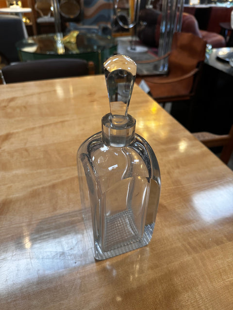 Vintage Italian Decorative Crystal Decanter 1960s