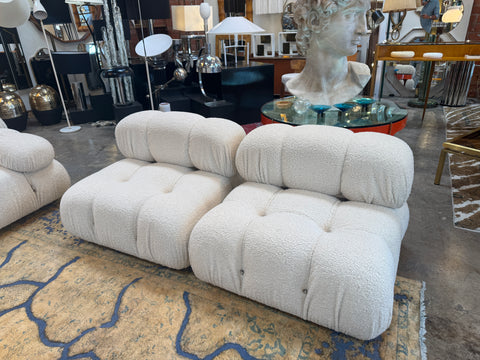 Mario Bellini “Camaleonda” modular sofa set, 5 pieces.