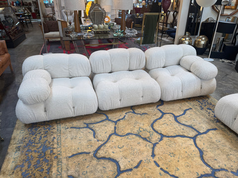 Mario Bellini “Camaleonda” modular sofa set, 5 pieces.