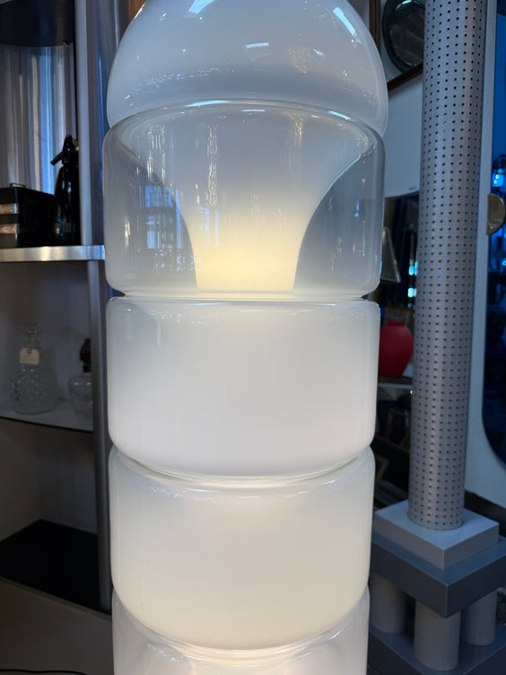 Carlo Nason “Sfumato” LT316 Murano Glass Floor Lamp for Vetrerie Nason