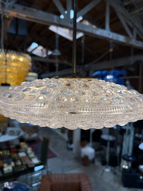Set of Carl Fagerlund for Orrefors Pendant Light for Lyfa, Denmark, 1960s