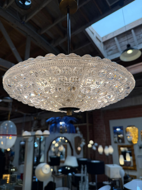 Set of Carl Fagerlund for Orrefors Pendant Light for Lyfa, Denmark, 1960s