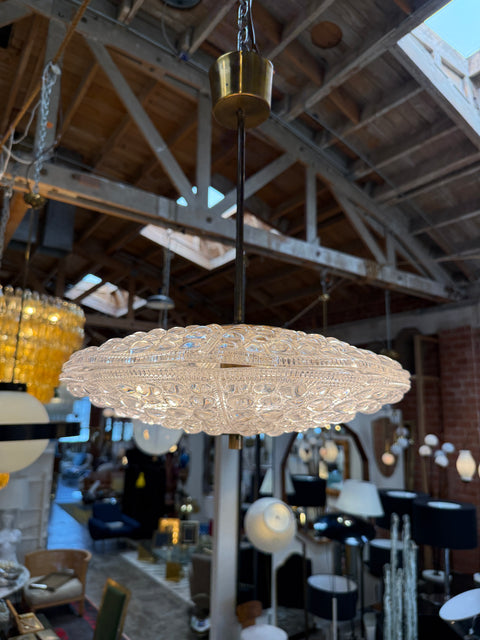 Set of Carl Fagerlund for Orrefors Pendant Light for Lyfa, Denmark, 1960s