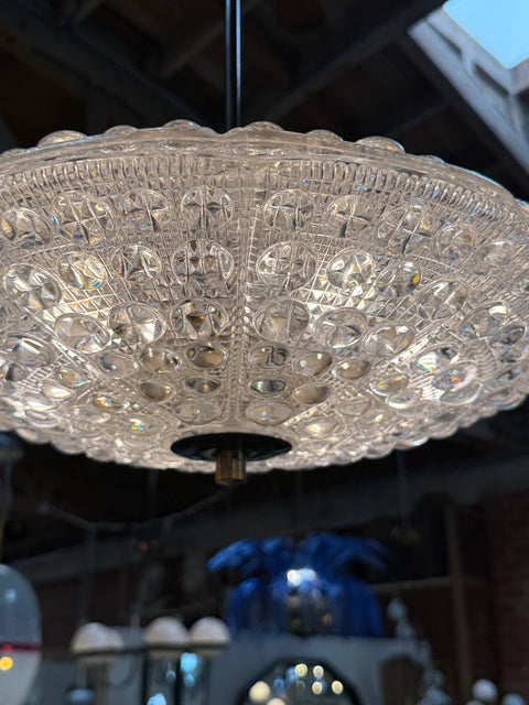 Set of Carl Fagerlund for Orrefors Pendant Light for Lyfa, Denmark, 1960s