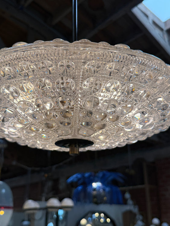 Set of Carl Fagerlund for Orrefors Pendant Light for Lyfa, Denmark, 1960s