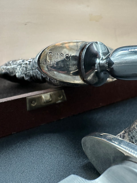 Gucci carving set 1950s/70s