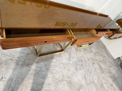 Italian console by Afra & Tobia Scarpa, 70s