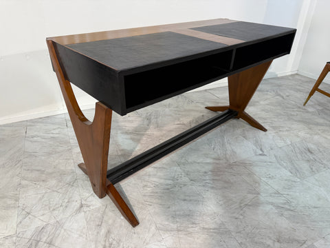 Mid-century Italian writing desk attributed to Paolo Buffa, 1950s.