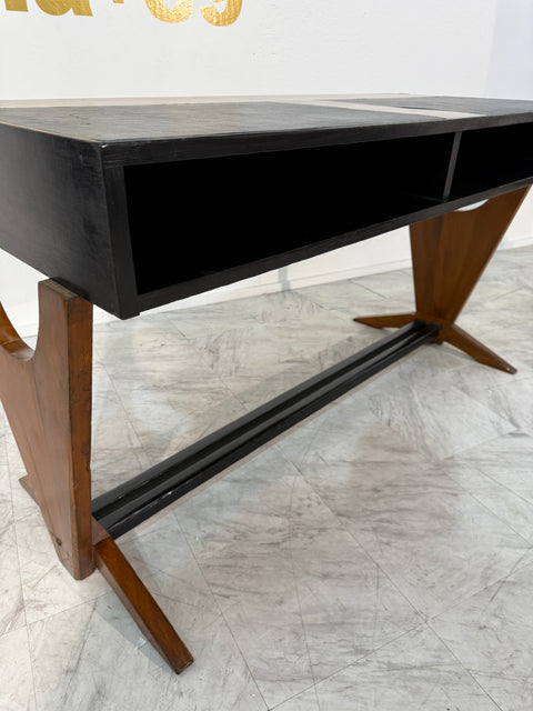 Mid-century Italian writing desk attributed to Paolo Buffa, 1950s.