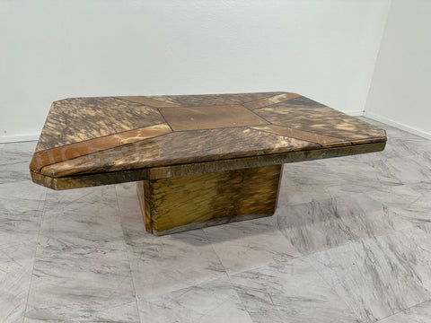 Italian marble coffee table 1960