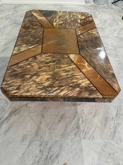 Italian marble coffee table 1960