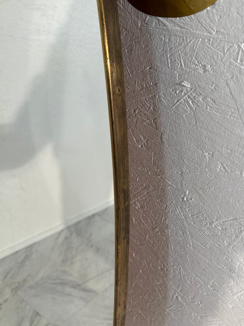 Vintage Italian Oversize Wall Mirror 1960s