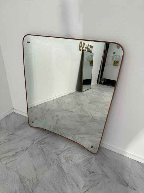 Oversize Vintage Italian Wall Mirror 1970s