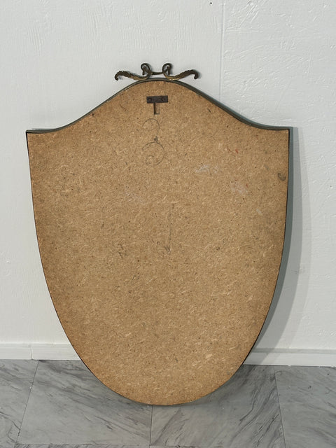 Mid Century Italian Wall Mirror 1970s