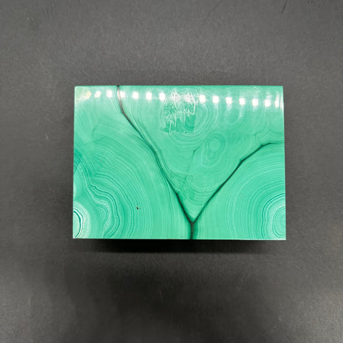 Vintage Italian Malachite Decorative Box 1960s