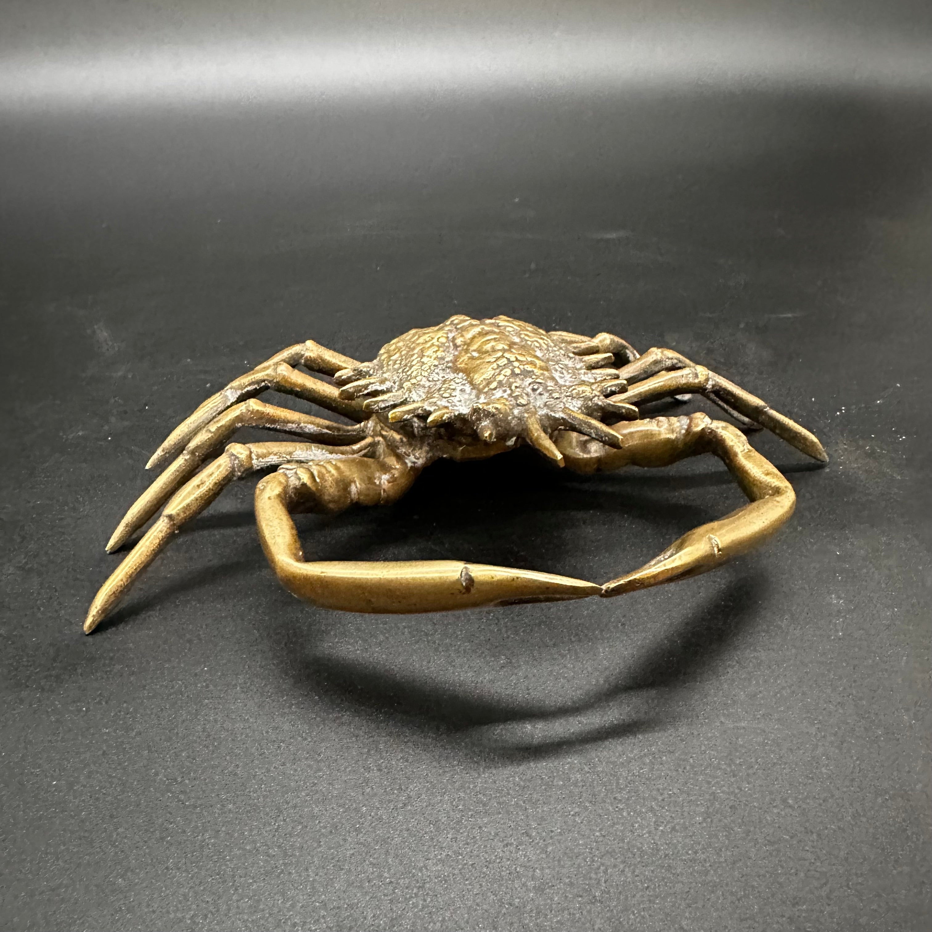 Vintage Italian Decorative Crab Sculpture 1980s