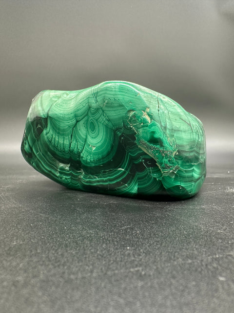 Vintage Italian Malachite Ashtray ,1980s