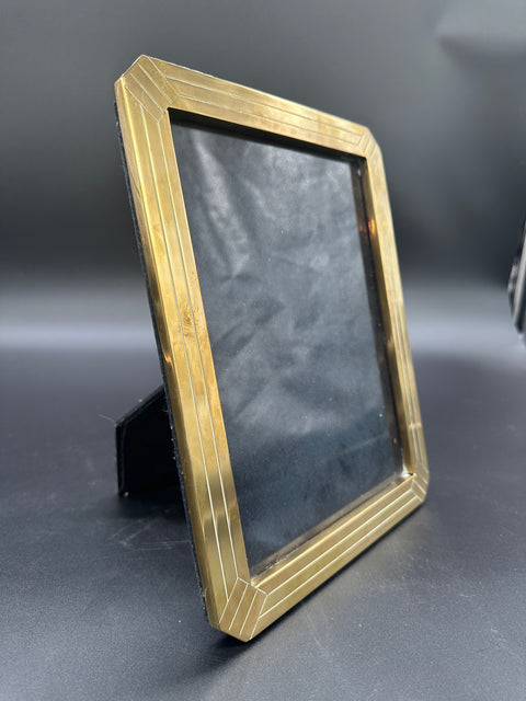 Vintage Italian Brass Picture Frame 1980s