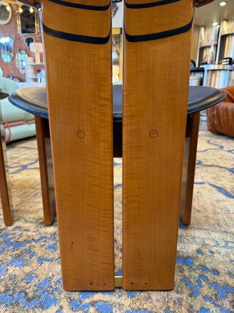 Africa Chairs by Afra and Tobia Scarpa, Set of 2