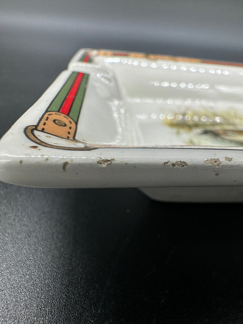 Vintage Gucci Ceramic Ashtray 1980s