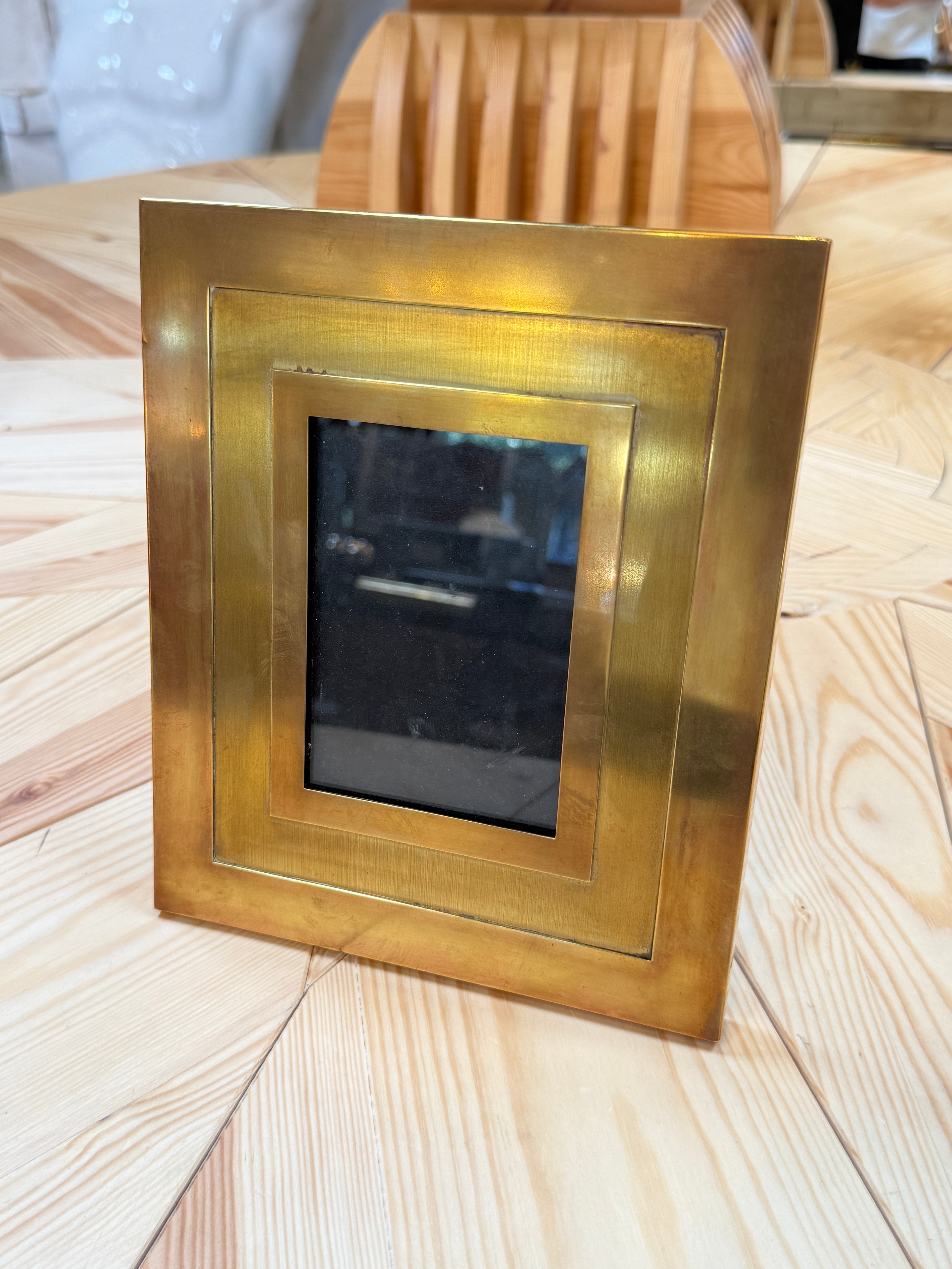Liwan Rectangular Brass Picture Frame