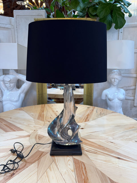 Sergio Verginelli Sculptural Biomorphic Table Lamp, 1989