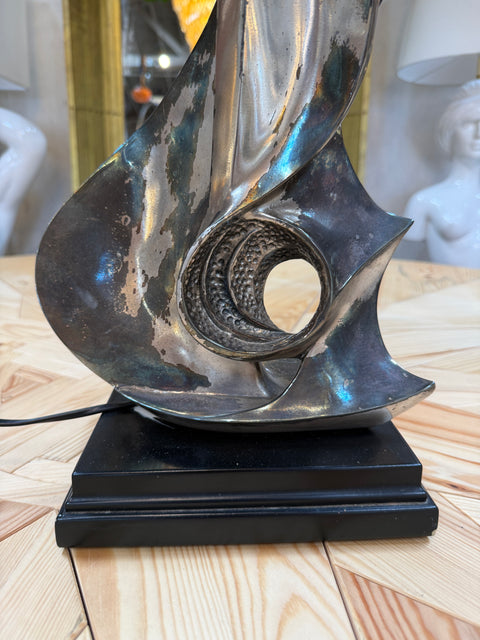 Sergio Verginelli Sculptural Biomorphic Table Lamp, 1989