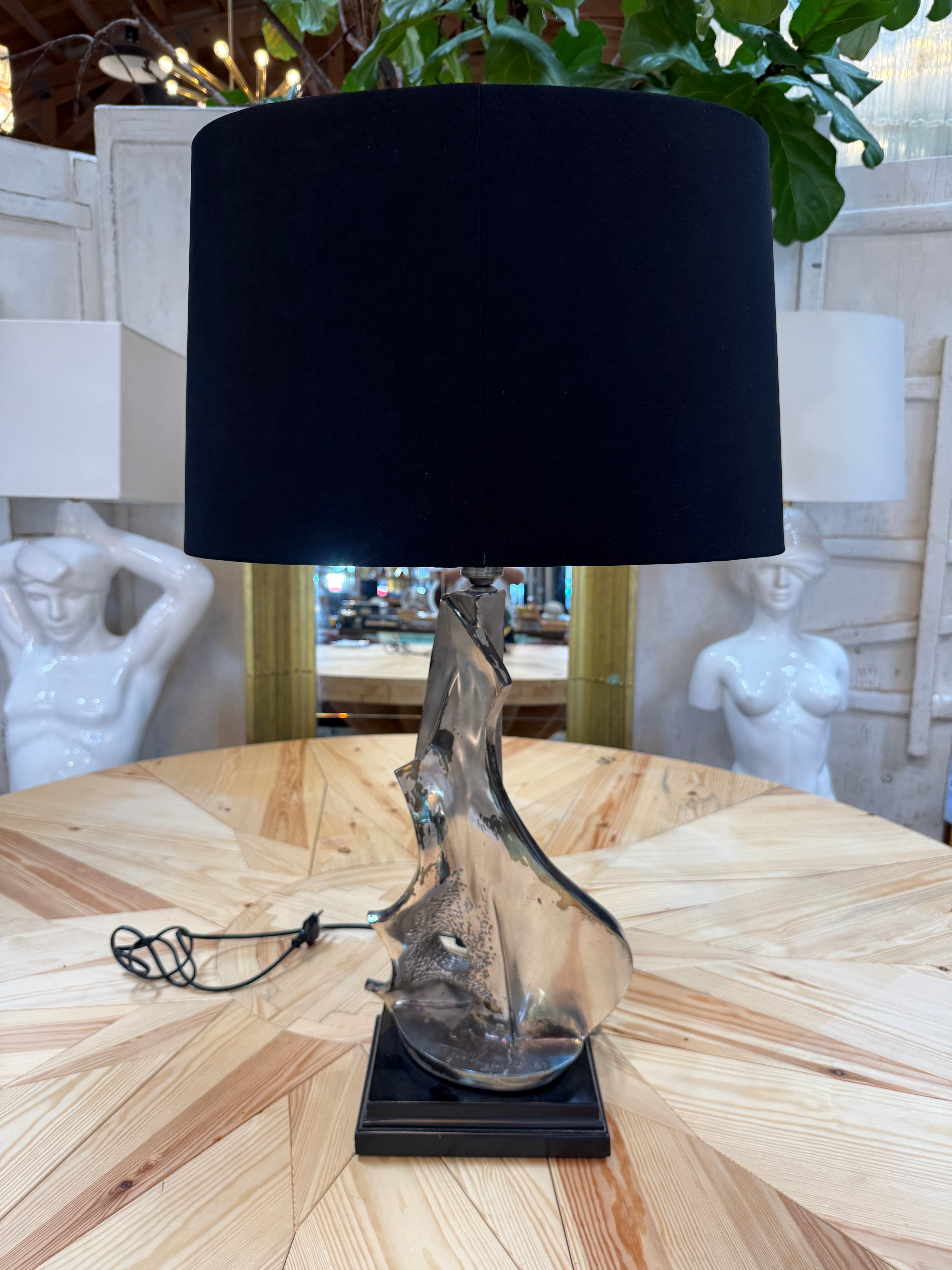 Sergio Verginelli Sculptural Biomorphic Table Lamp, 1989