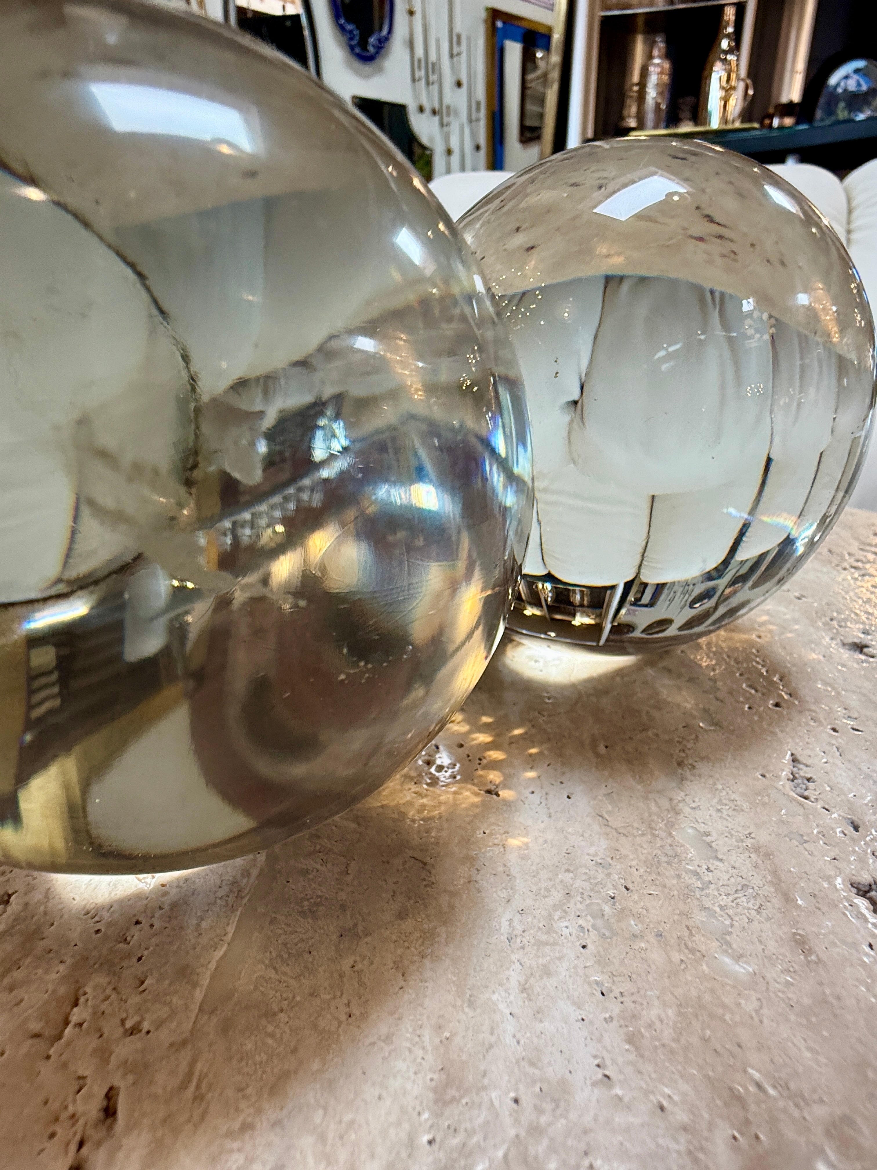 Murano Glass Decorative Spheres (Set of 4)