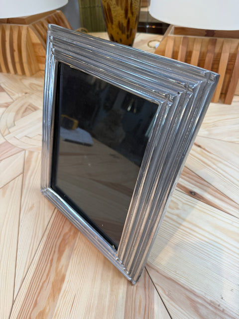 Silver-Tone Stepped Picture Frame