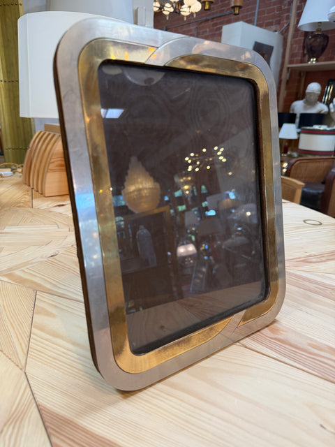 Vintage Mixed Metal Picture Frame