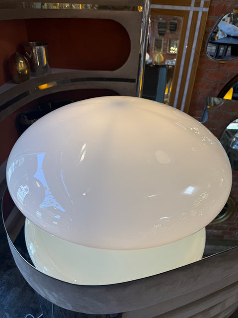 "Magnolia" Opaline Lamp by Sergio Mazza for Quattrifolio, 1970s
