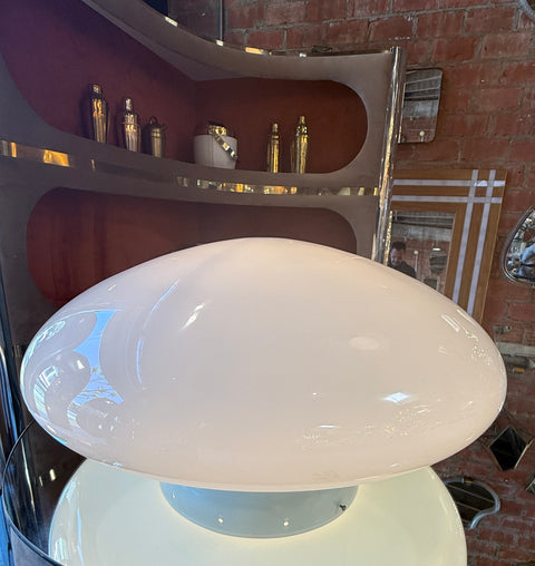 "Magnolia" Opaline Lamp by Sergio Mazza for Quattrifolio, 1970s