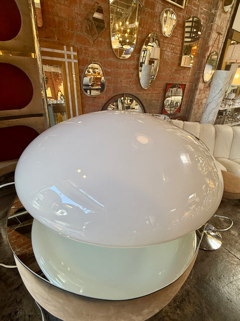 "Magnolia" Opaline Lamp by Sergio Mazza for Quattrifolio, 1970s