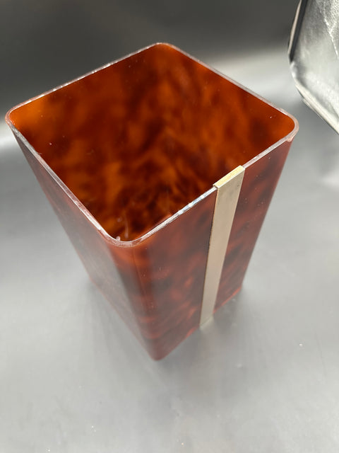 Basket in plexiglass, Italy 1970