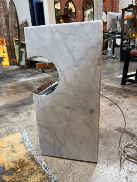 Vintage 1970s Italian "Arco-style" Floor Lamp