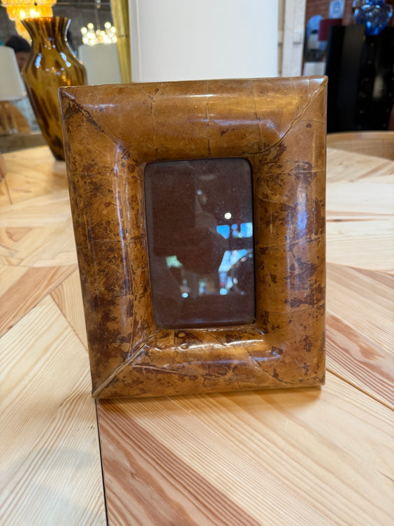 Amber Brown Vintage Picture Frame